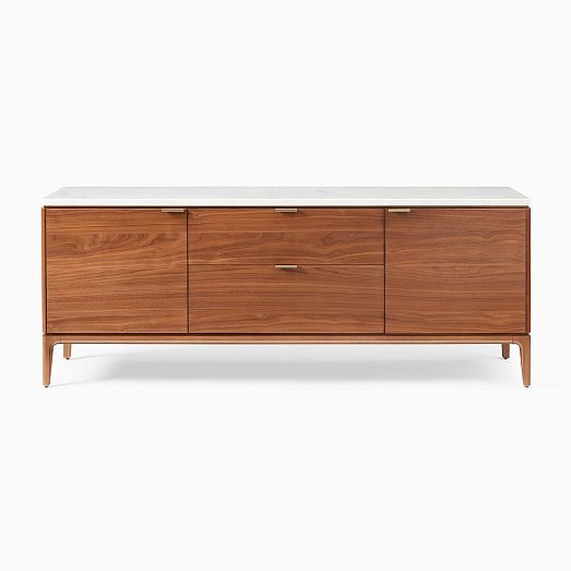 Parker Media Console (68"–80") | West Elm (US)