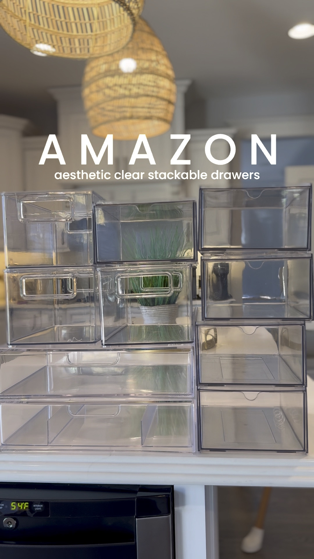 AMAZON AESTHETIC ORGANIZATION🏡CLEAR DRAWERS & BINS🫶 that are perfect for every cabinet 

Amazon organization, clear drawers, closet organization, kitchen cabinet, baskets, organization, cabinet organization, home organization, toddler meal time, toddler cups, toddler plates 

#LTKbaby #LTKhome #LTKVideo