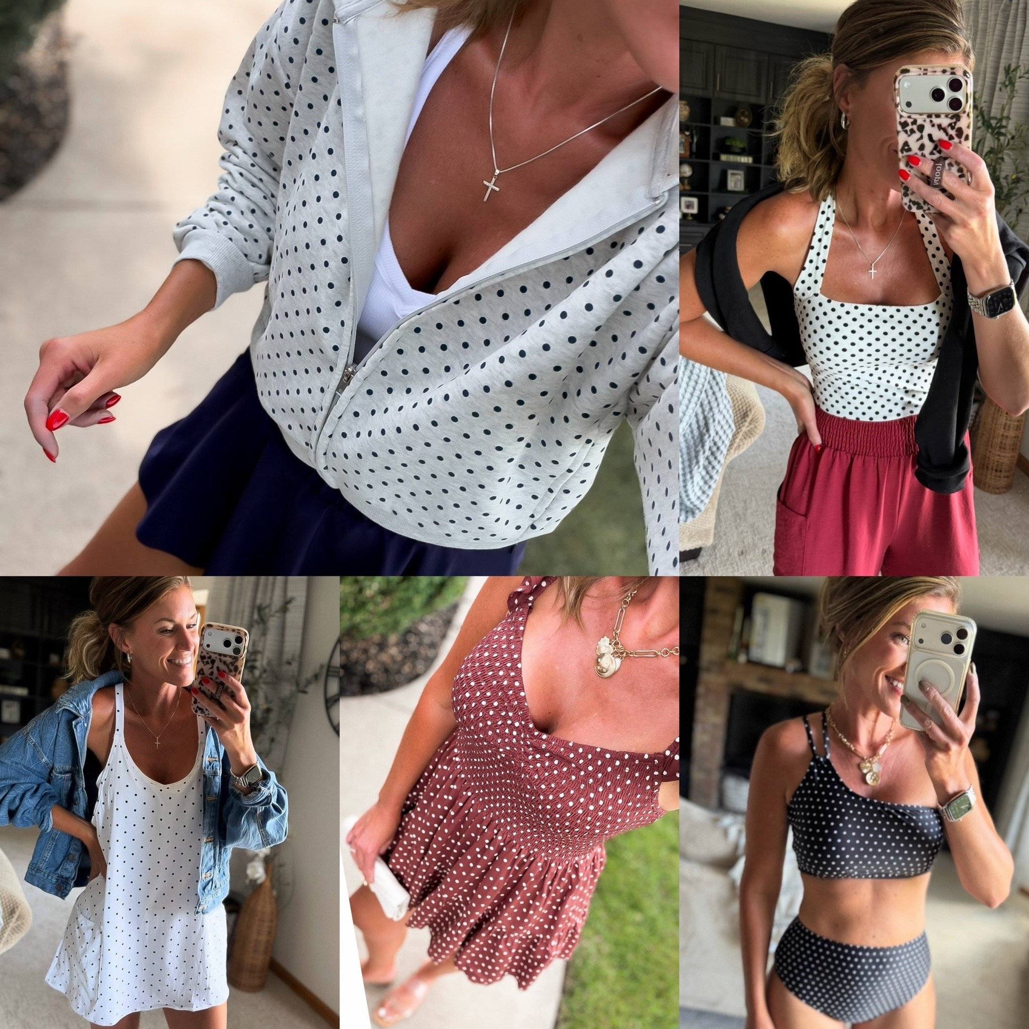 Trending… polka dots. A few finds I’m loving.

#LTKSeasonal #LTKOver40 #LTKootd