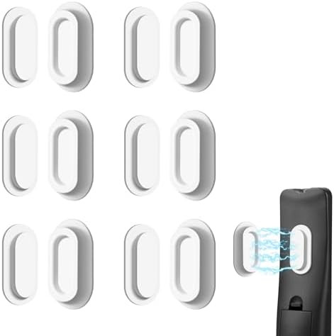 6 Pack Magnetic Remote Control Holder – Upgraded Silicone Magnetic Wall Mount for TV, Fan & Air... | Amazon (US)