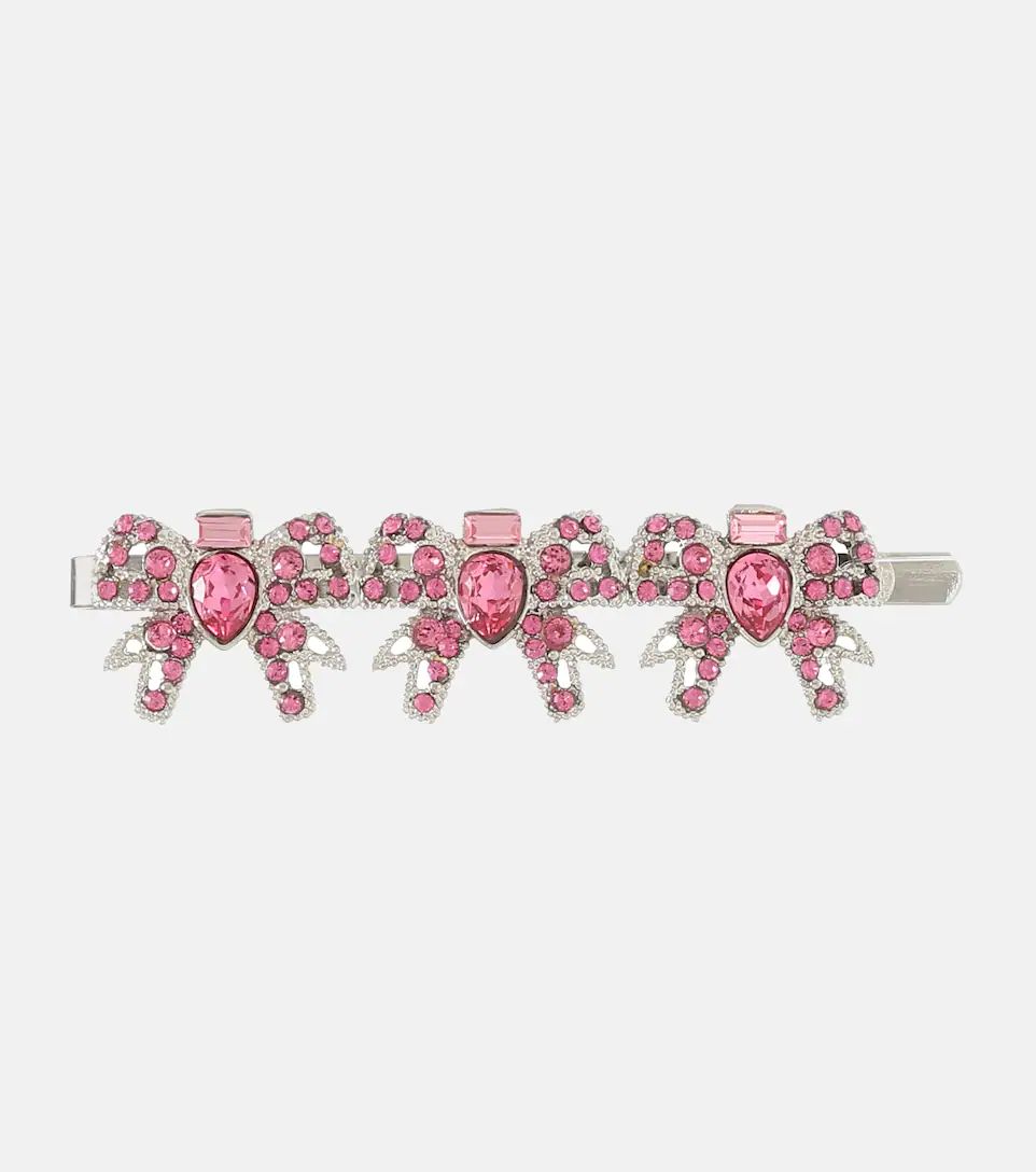 Exclusive to Mytheresa – Crystal-embellished barrette | Mytheresa (INTL)