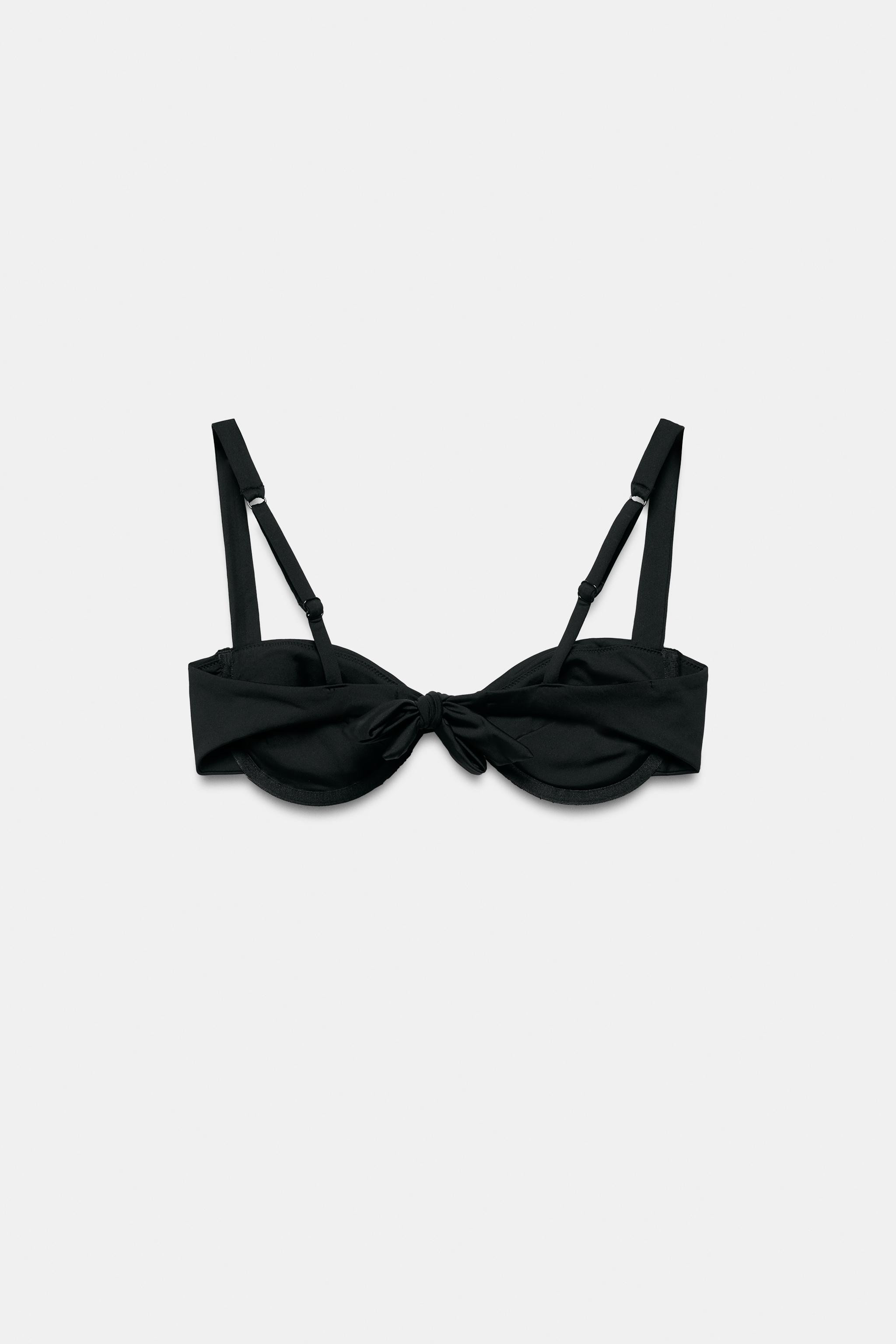 UNDERWIRE MIXED-PIECE BIKINI TOP | Zara Canada