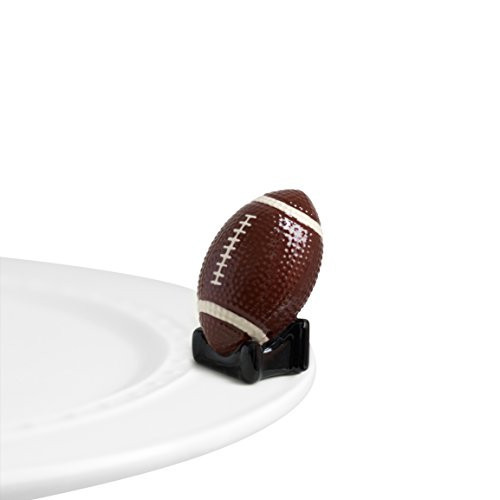 Nora Fleming Touchdown (Football) - Hand-Painted Ceramic Game Day Decor - Minis for The Home and Office | Amazon (US)