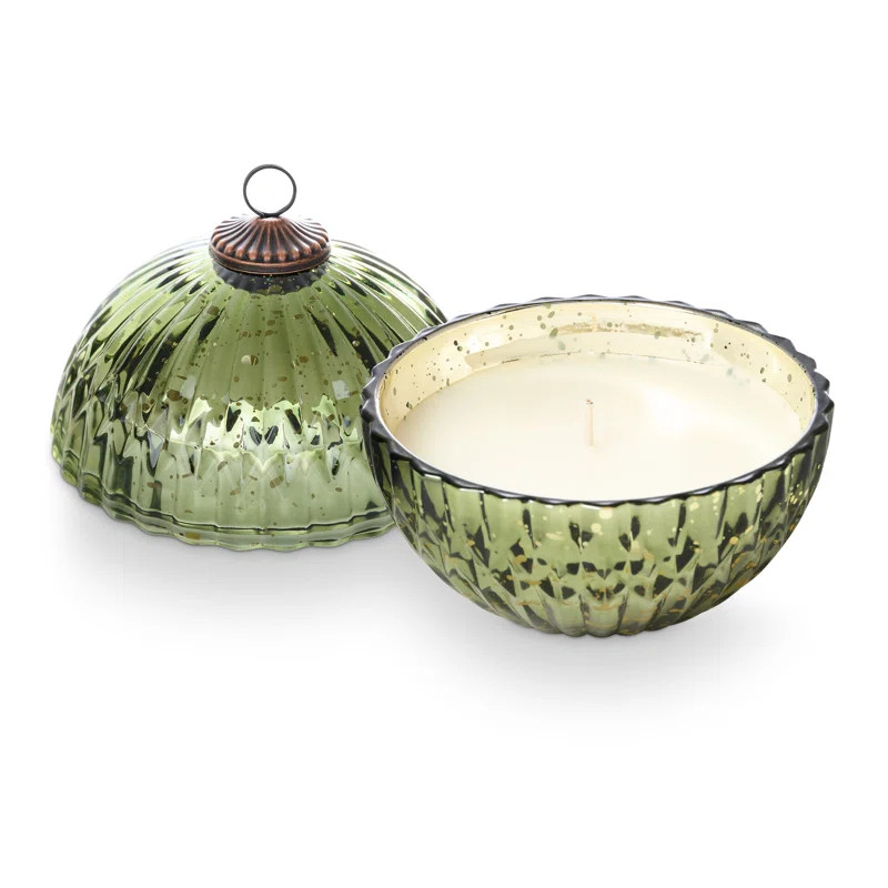ILLUME Mercury Ornament Green Candle, Balsam & Cedar | Wayfair North America