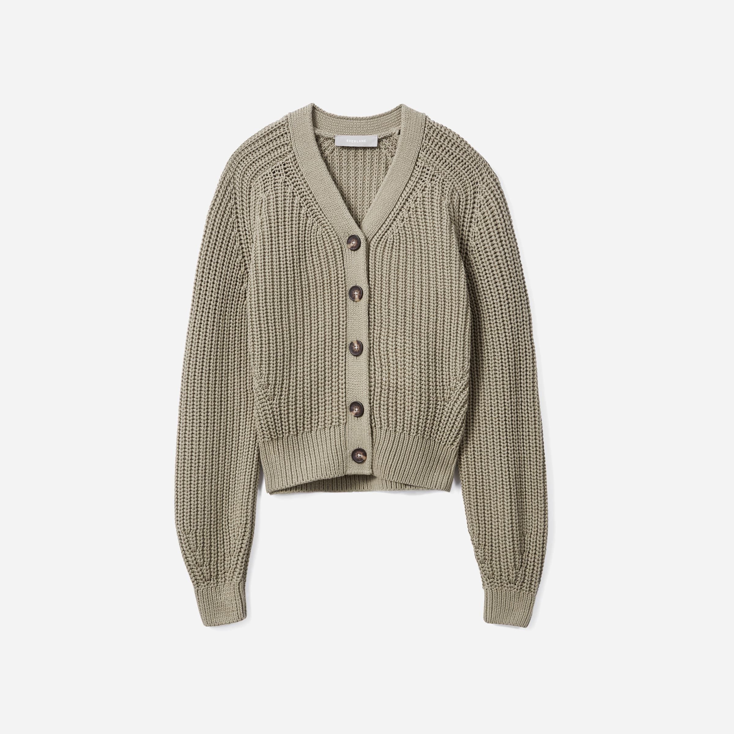 The Texture Cotton Cardigan | Everlane