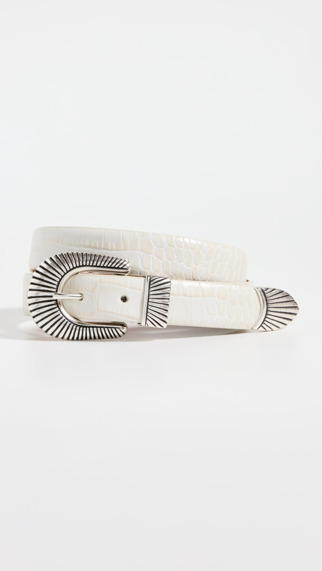 Narrow Western Mock Croc Belt | Shopbop