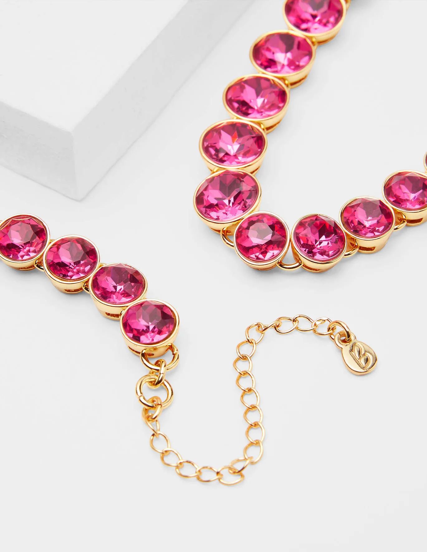 Jewelled Necklace - Formica Pink | Boden US | Boden (US)