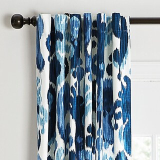 Bethesda Drapery Panel - Blue | Ballard Designs, Inc.