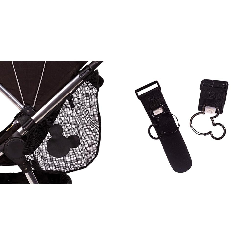 J.L. Childress Disney Baby Side Sling Cargo Net, Stroller Organizer & Storage, Mickey Black & Dis... | Amazon (US)