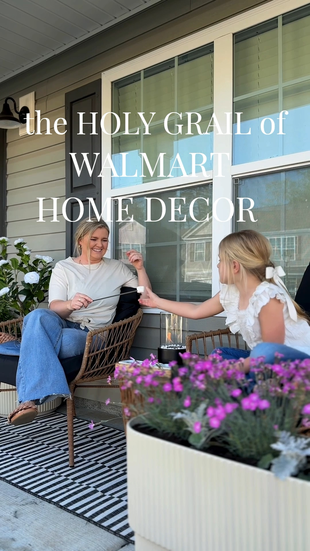 On a mission to make my home look designer… on a Walmart budget!
Canopy bed, pottery barn dupes, Walmart patio makeover, spring stems, floral jute rug, oversized matted frames 

#LTKHome #LTKSaleAlert