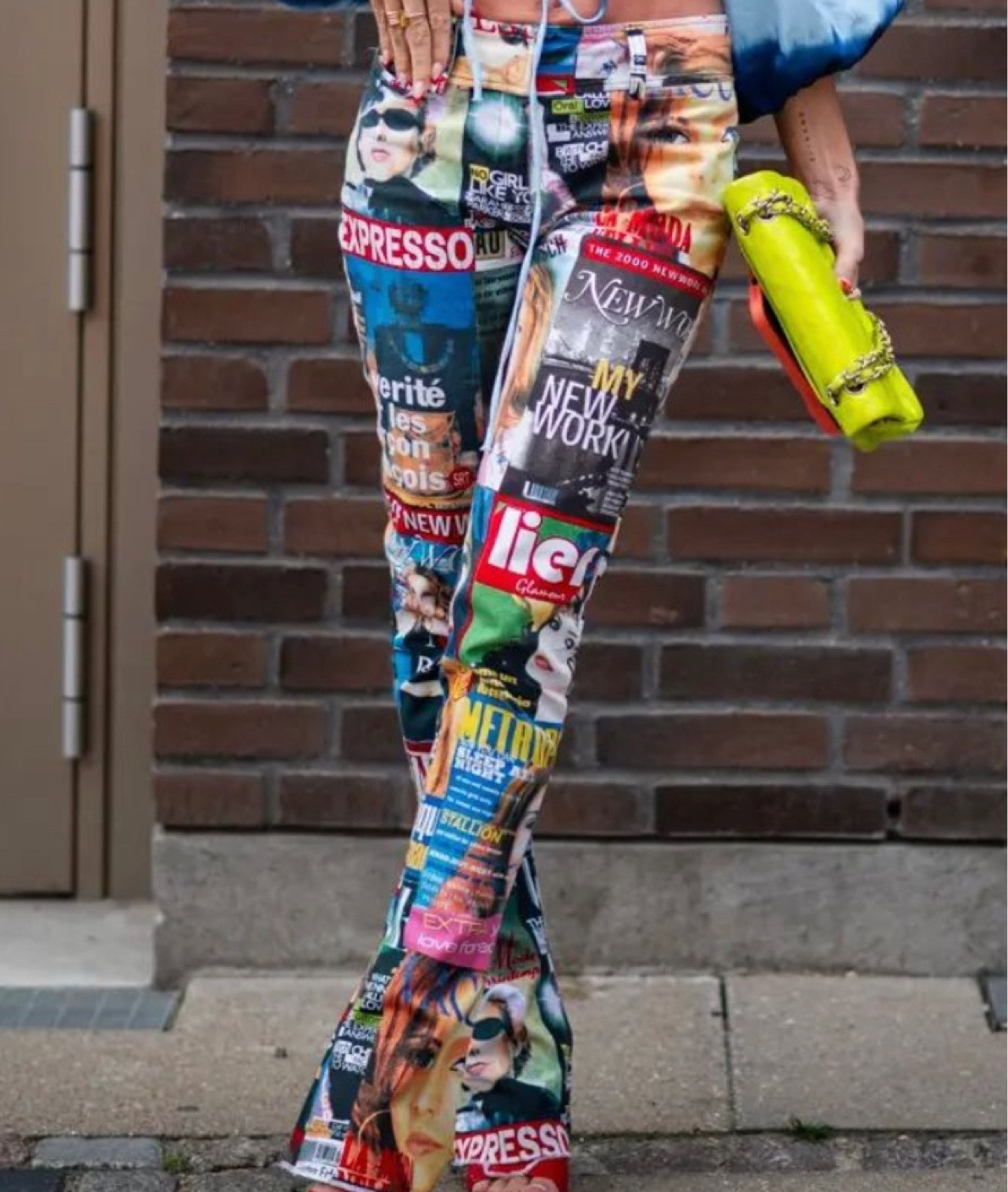 spotted @ Copenhagen fashion week: a resurrection of my favorite 90s magazine print pants! 

#LTKFind #LTKstyletip