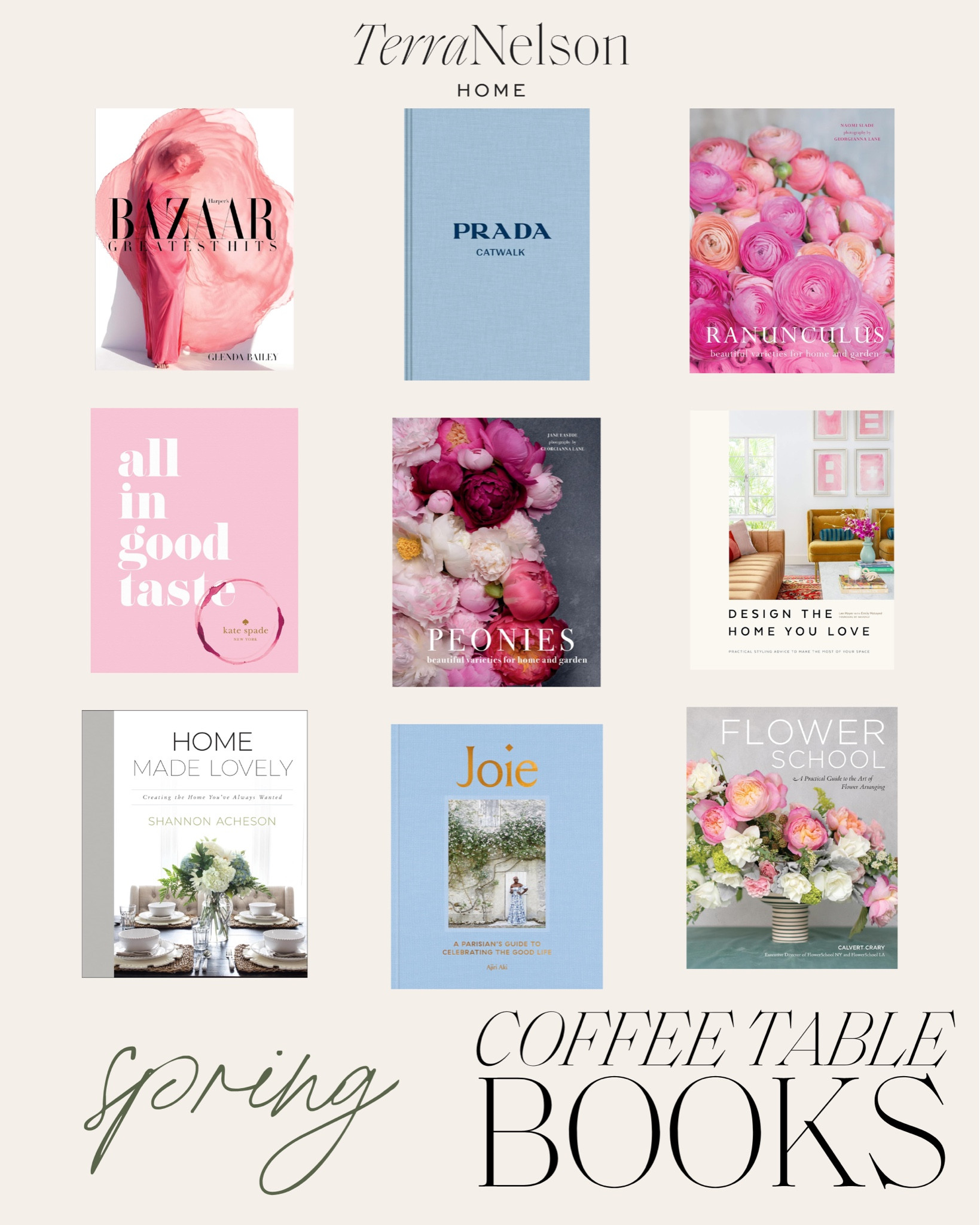 Spring coffee table books 💕

#LTKHome #LTKOver40 #LTKMostLoved