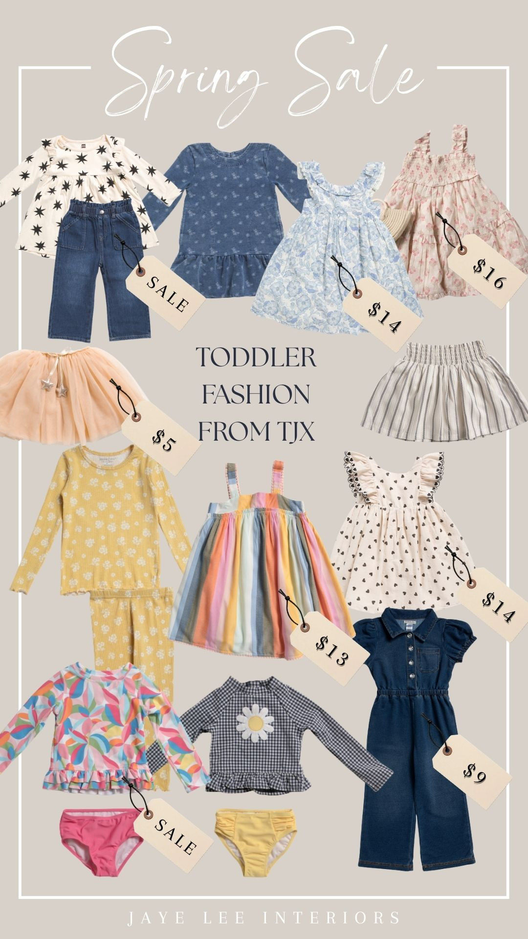 Super cute toddler girl looks on sale for Spring! Just a toddler boy mom over here, living vicariously through girl moms who get to shop all the adorable, girly outfits! So many sweet and affordable options for little girls at Marshall's and TJ Maxx!
#maxxinista #toddlerfashion #springdresses #easterdresses #toddlergirlswimsuit #swimsuits #kidsclothes #jleeinteriors 

 #LTKSaleAlert #LTKBaby #LTKKids
