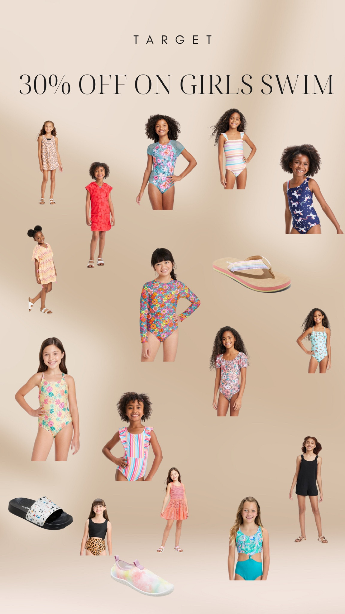 Last day for 30% off girls swim and sandals! 

#LTKsalealert #LTKshoecrush #LTKswim