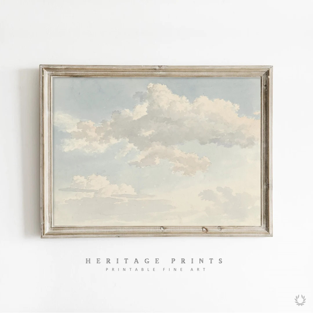 Retro Nursery Print, Vintage Nursery Wall Art Painting, Printable Antique Nursery Decor, Vintage ... | Etsy (CAD)