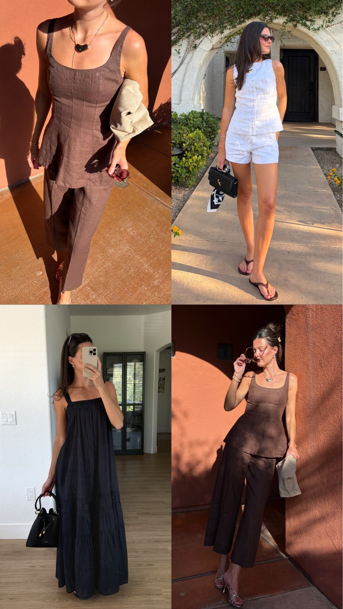 #abercrombiepartner @abercrombie favorites for summer! 

I am 5’7” wearing size XS regular in everything except for the black dress, which is XS long.