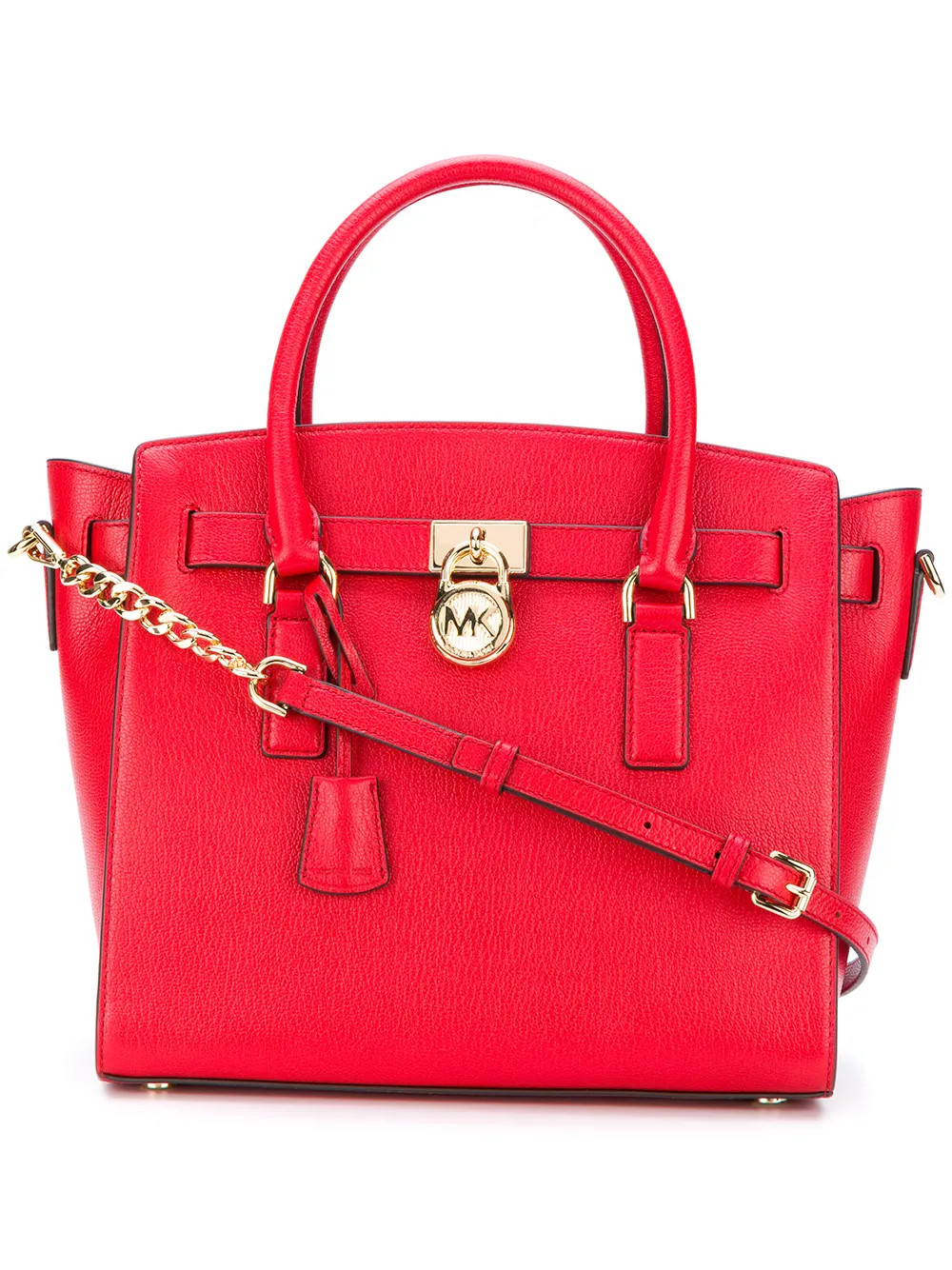 Michael Michael Kors Hamilton large tote - Red | FarFetch US