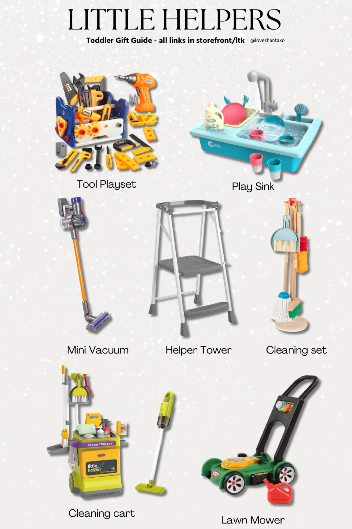 Toddler Gift Guide for little helpers #ltkkids #ltkbaby

#LTKSeasonal #LTKHoliday #LTKGiftGuide