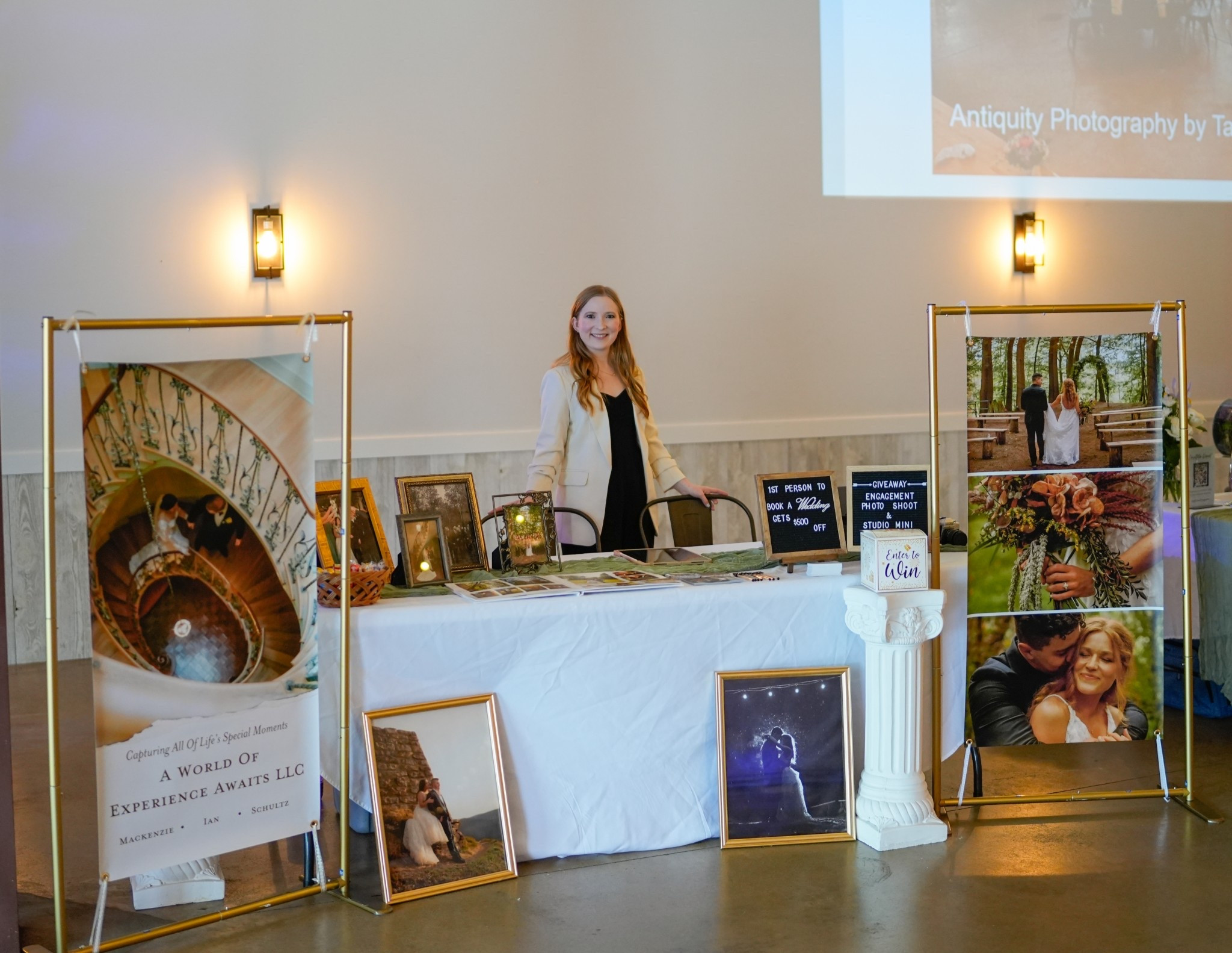 Gold Banner Stand! I love these backdrop stands, they can be customized to multiple different sizes, so helpful and look amazing! 
#ltkfind #ltkfinds #bannersrand #bridalexpo #bridalshowerdecor #weddingideas #backdropstand

#LTKFindsUnder50 #LTKParties #LTKWedding