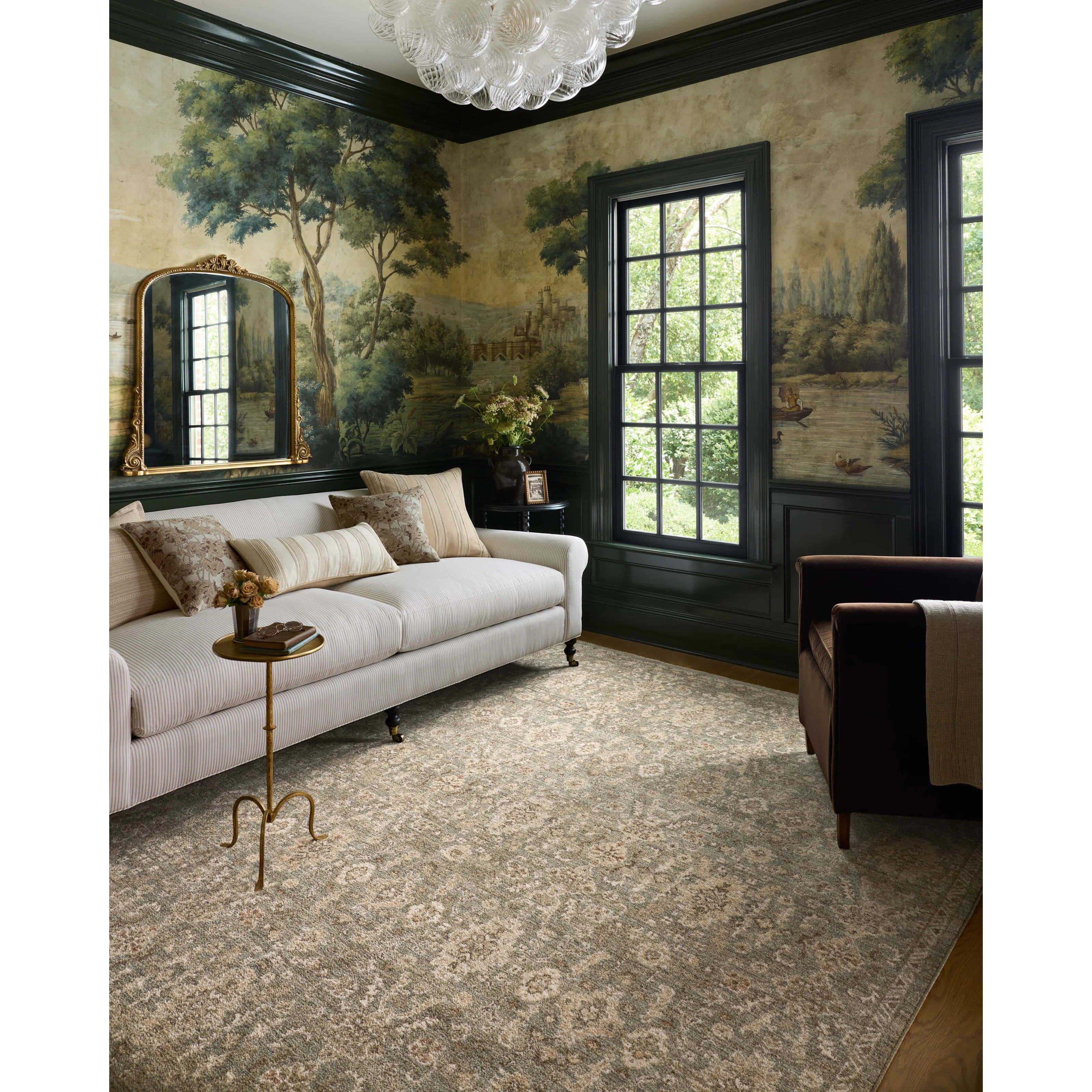 Chris Loves Julia x Loloi Palma Lagoon / Natural Area Rug | Wayfair North America