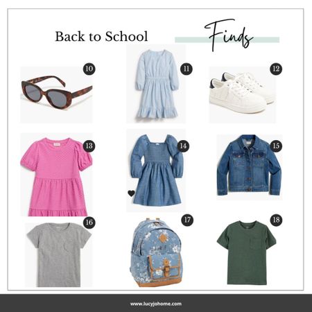 Back to school clothes for girls. These are classic pieces that can be worn in many different combinations. 

#LTKfamily #LTKkids #LTKBacktoSchool