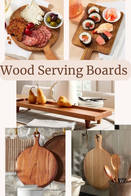 Transform your next dinner with your favorite wood serving board! | Wood Serving Board | Serving Board Target Finds | Kitchen Finds | Target kitchen Finds | Serving Boards | Dinner Entertainment Ideas | 

#LTKfindsunder50 #LTKhome #LTKxTarget