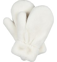 Funky Junque Manoplas peludas para mujer, de piel sintética, para clima frío, con forro polar, ... | Amazon (US)