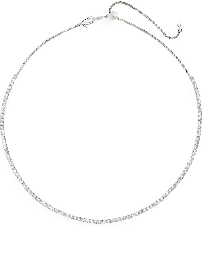Love All Cubic Zirconia Tennis Necklace | Nordstrom