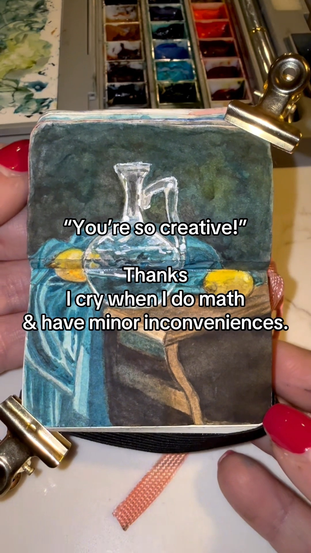 I Journal Every Day & this $14 mini notebook is the perfect pocket size miniature for anyone that likes to paint things this side of a sticky note. Lots of different colors and styles to make it yours #watercolor #Sketchbook #lineandwash #artwork #miniature #stilllife #moleskine

#LTKdayinmylife #LTKHome
