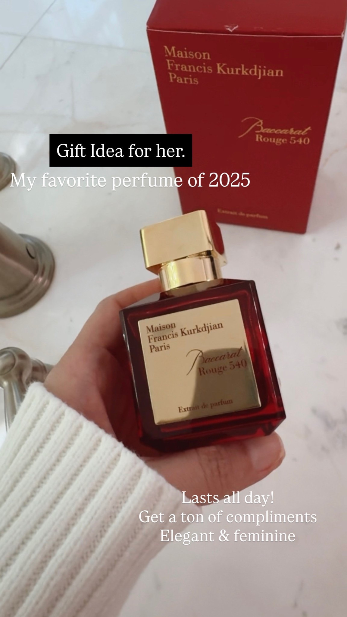 My favorite and most complimented perfume of all time, Baccarat, is worth every penny! This one lasts longer, and it's more concentrated than the original.
15% off almost all Beauty, online only. Ends 12/20
@bloomingdales, #bloomingdales, #bloomiespartner and #ad


#LTKGiftGuide #LTKBeauty #LTKHoliday