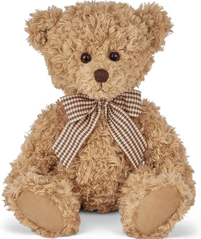 Bearington Theodore The Brown Teddy Bear Plush, 17 Inch Bear Stuffed Animal | Amazon (US)