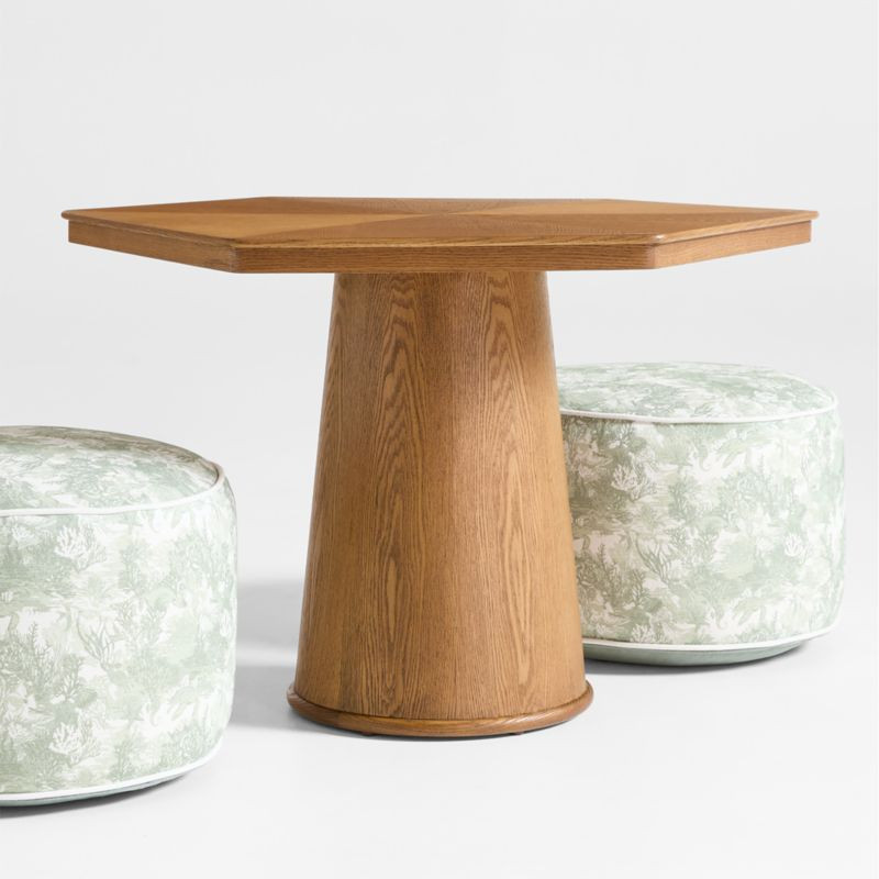 Brooks Oak Wood Kids Play Table by Jake Arnold | Crate & Kids | Crate & Barrel