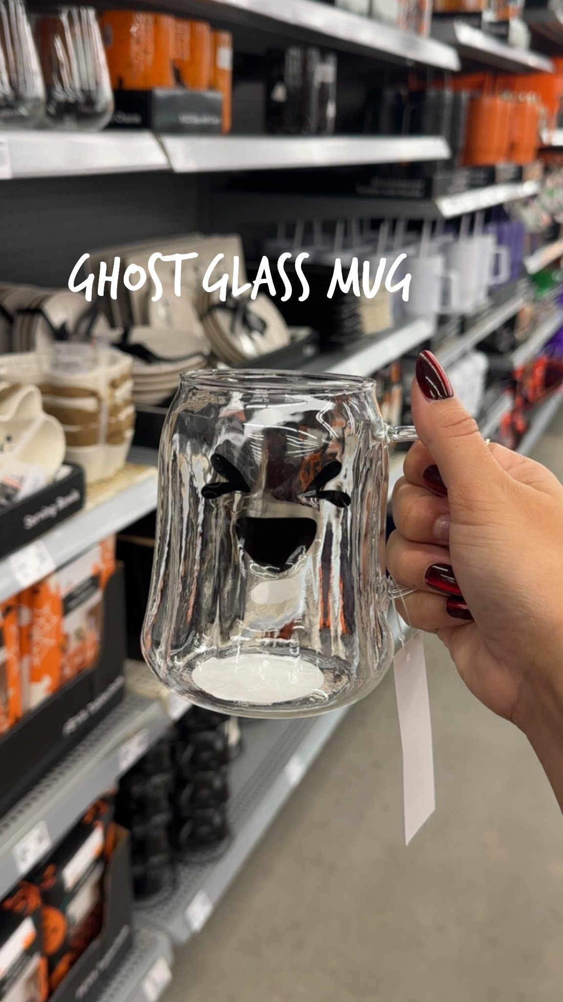 Glass ghost mug squint 

#LTKSeasonal #LTKHome #LTKFallSale