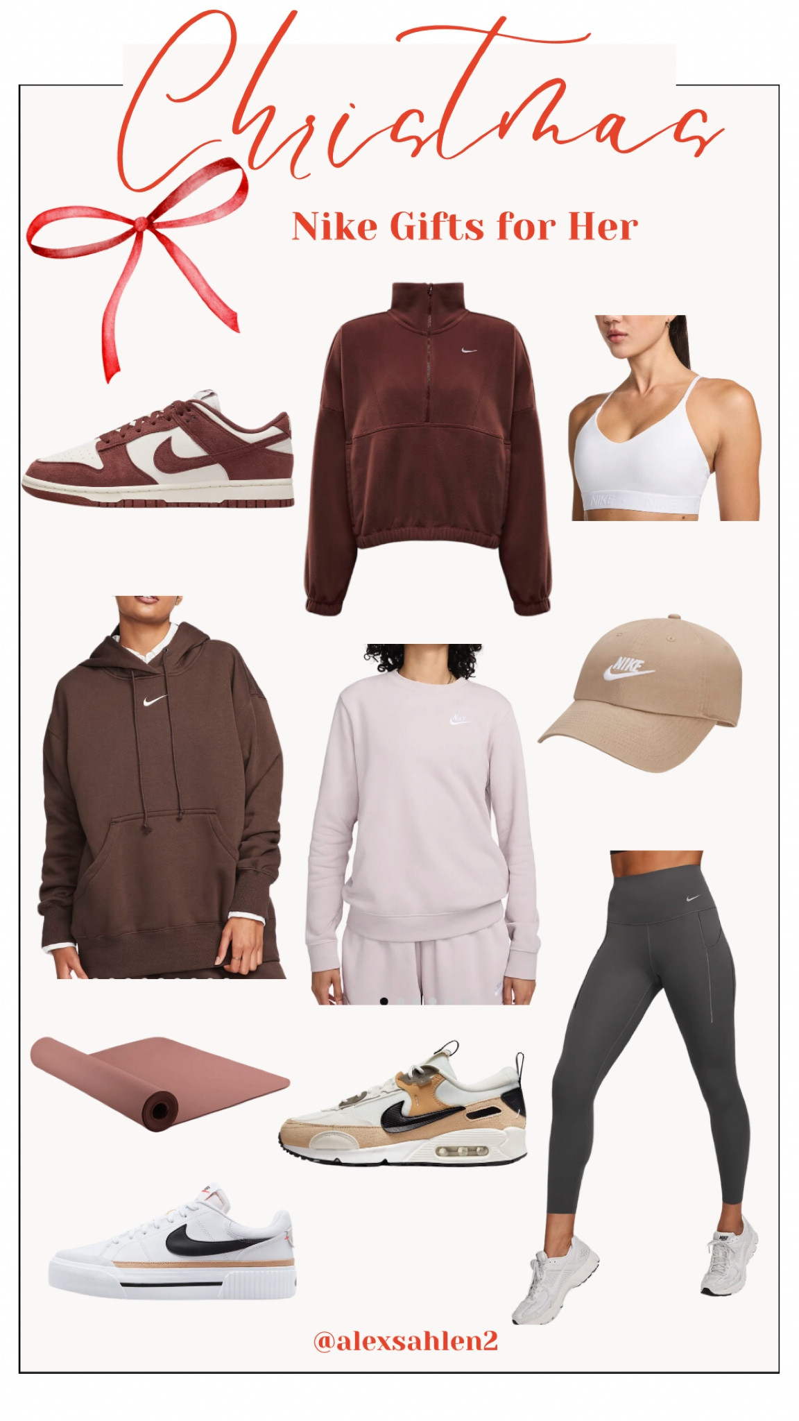 @Nike #ad #teamnike

Nike gifts for her, Christmas gifts for her, athletic gifts for her, Nike sneakers

#LTKGiftGuide #LTKHoliday #LTKActive