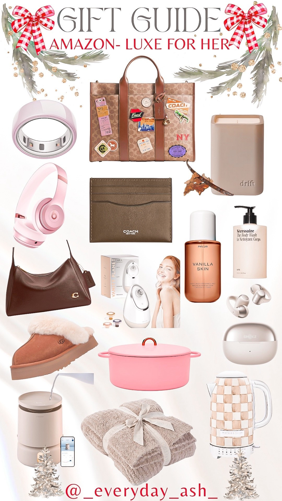 Gifts for her 🎄❤️

Gifts for her, Amazon gifts, luxe gifts, girly gifts, coach bag, coach wallet, stocking stuffers 

#LTKHoliday #LTKGiftGuide #LTKFindsUnder100