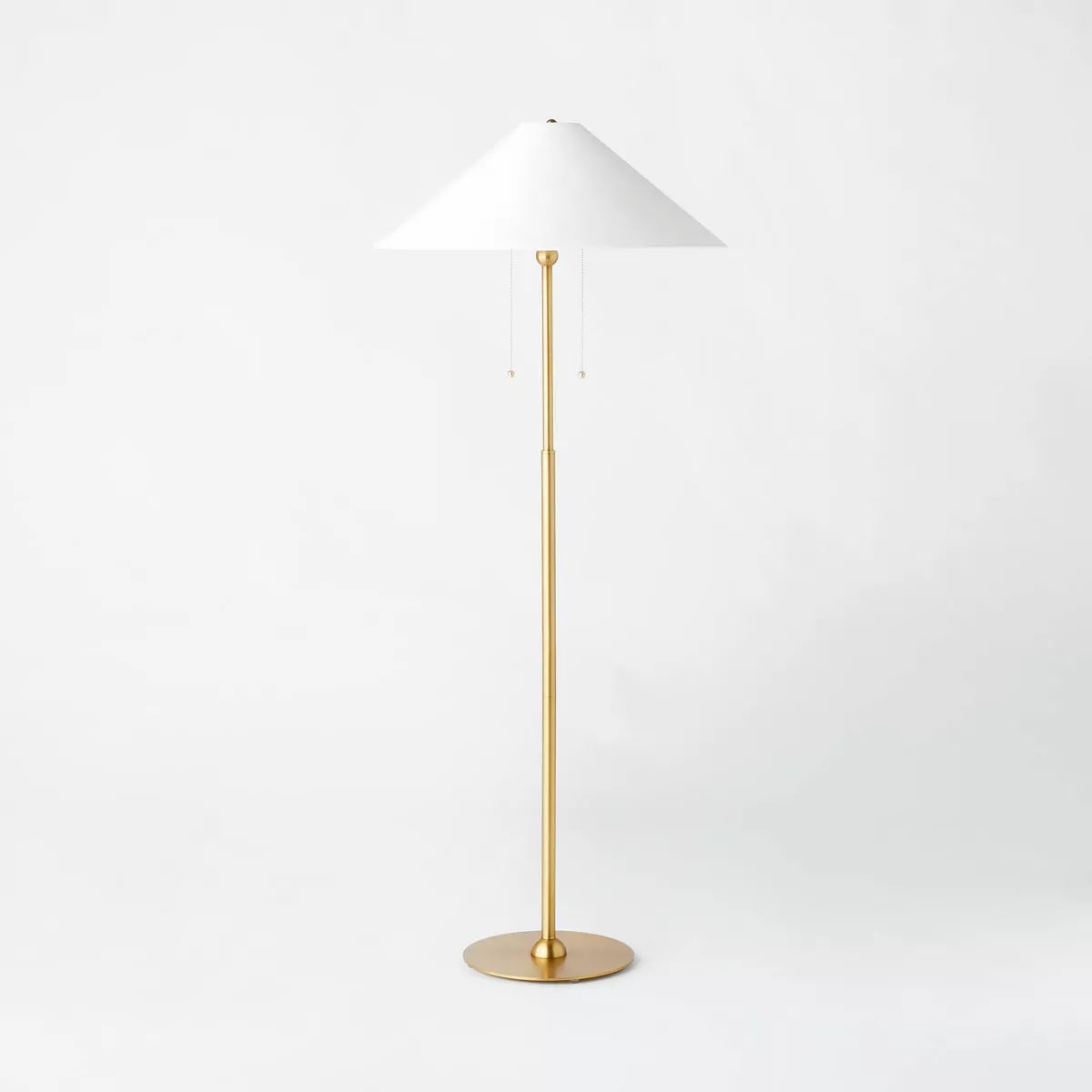 Floor Lamp Brass (Includes LED Light Bulb) - Threshold™ designed with Studio McGee | Target