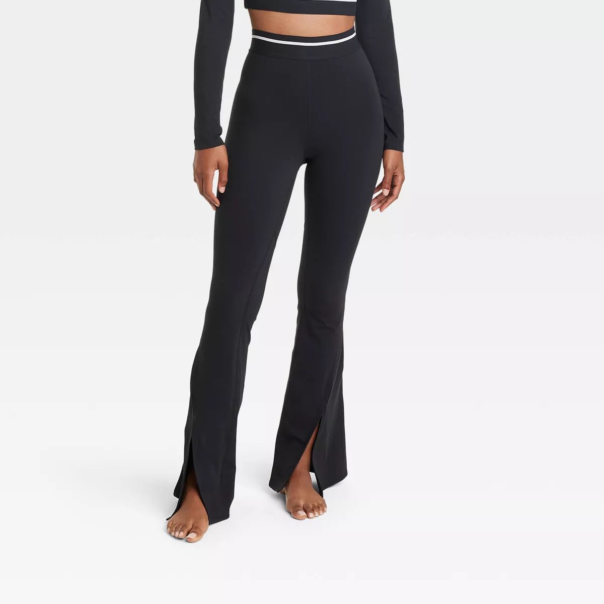 Women's High-Rise Split Flare Leggings - JoyLab™ | Target