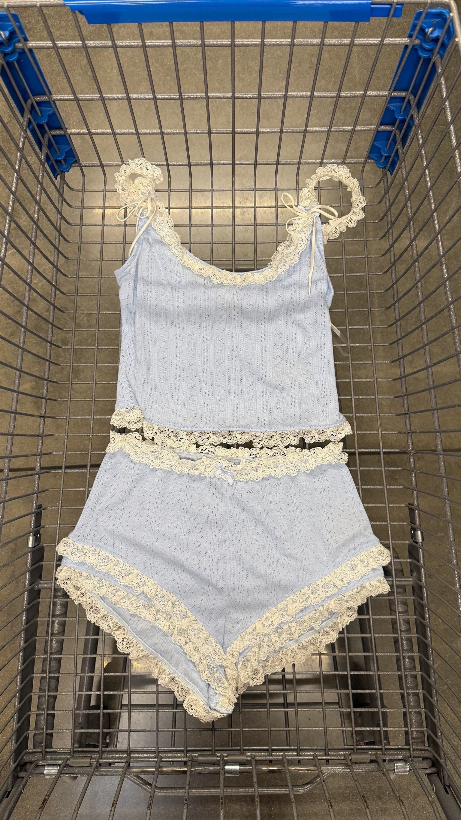 How cute is this PJ set from the new Kacey Musgraves and Lee collection at walmart?! I love the lace trim😍 

 #LTKmomlife #LTKselfcare #LTKSeasonal