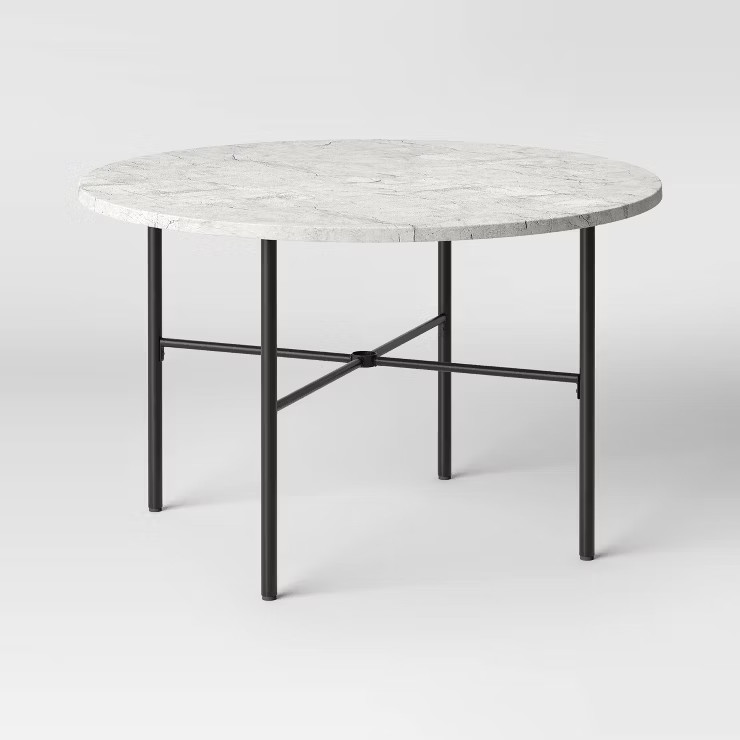 Northmont 4 Person Round Patio Dining Table, Outdoor Furniture - Threshold™ designed with Studi... | Target