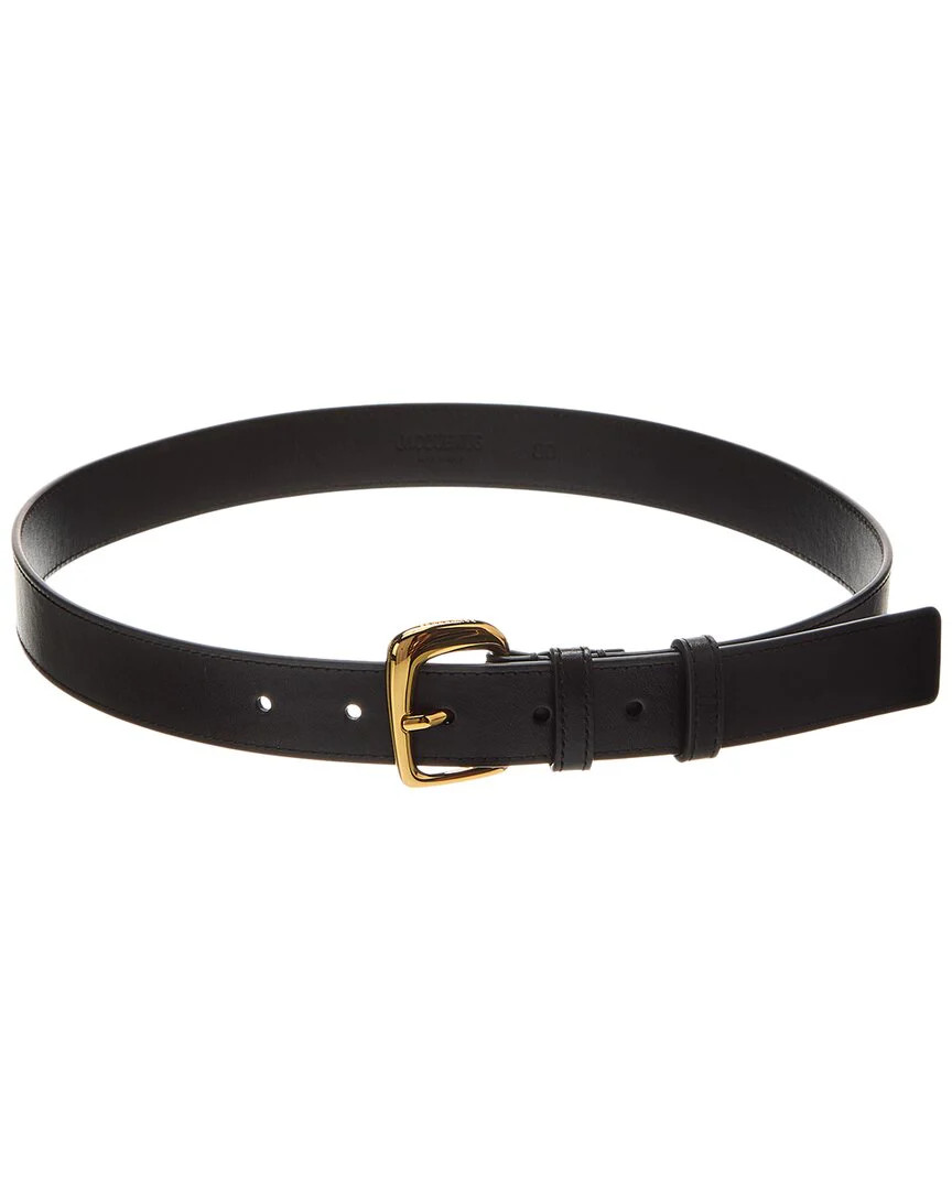 Jacquemus La Ceinture Ovalo Leather Belt | Shop Simon