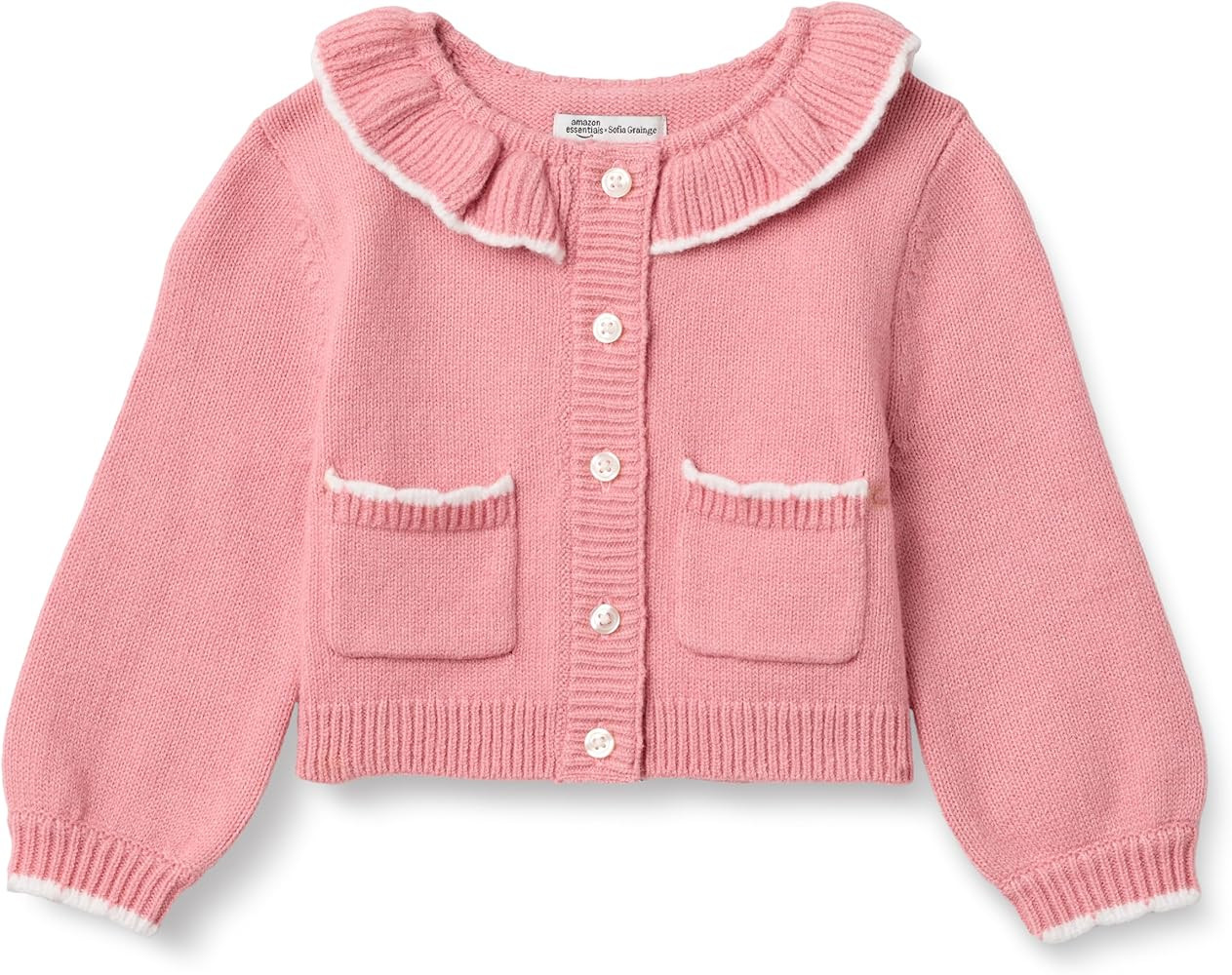 Amazon Essentials x Sofia Grainge Babies, Toddlers and Girls' Cardigan Sweater | Amazon (US)