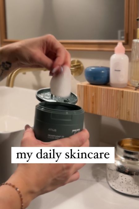 my whole daily skincare