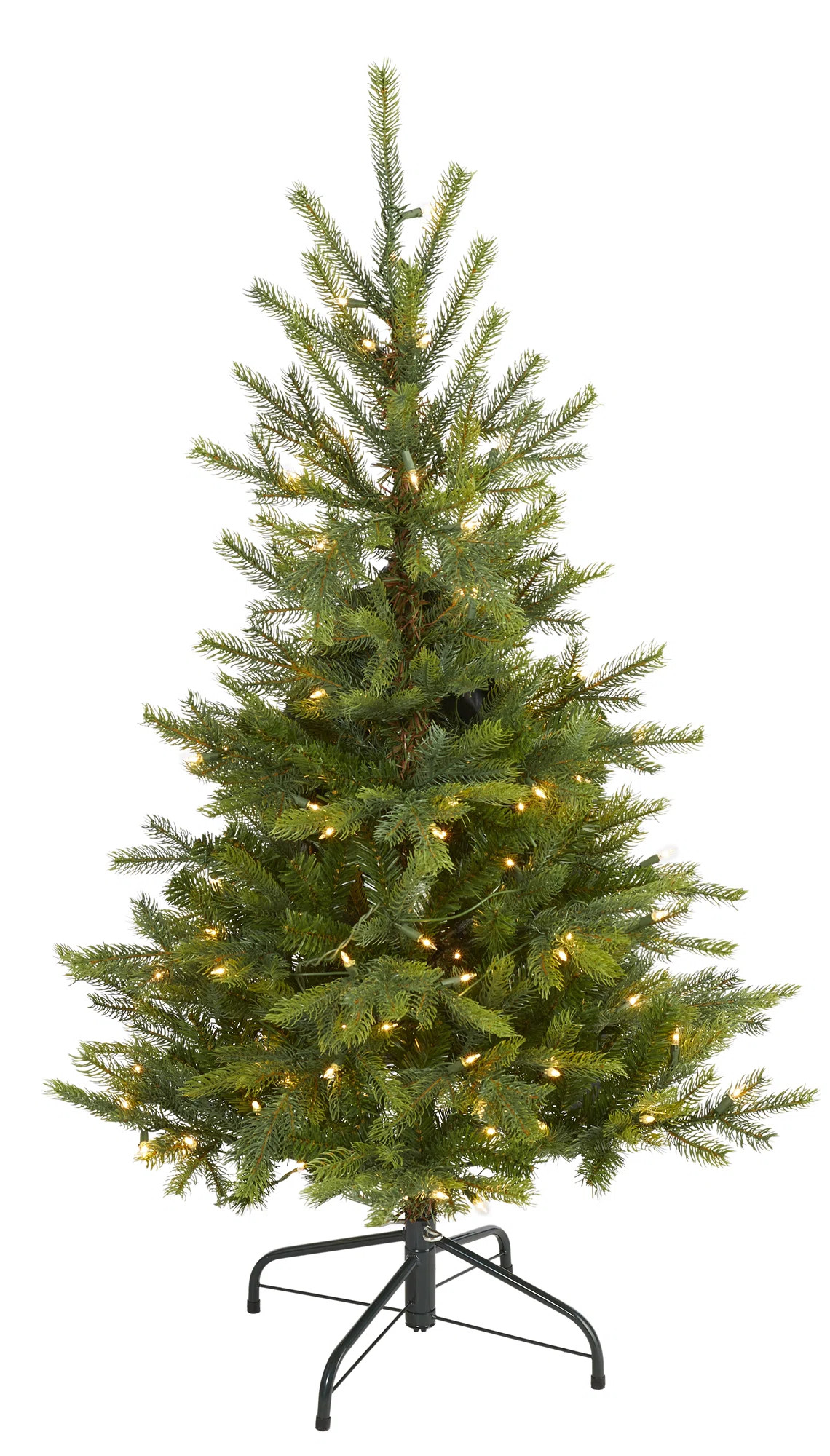 Lighted Artificial Spruce Christmas Tree | Birch Lane