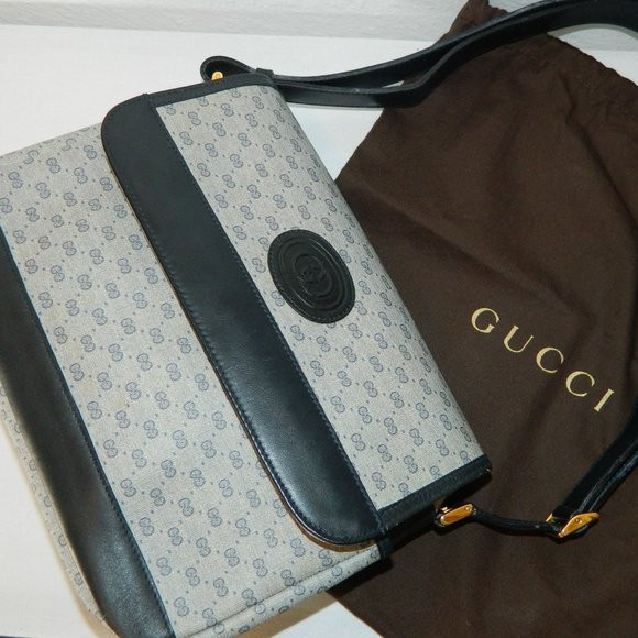 Gucci Vintage Monogram Messenger Bag | Poshmark