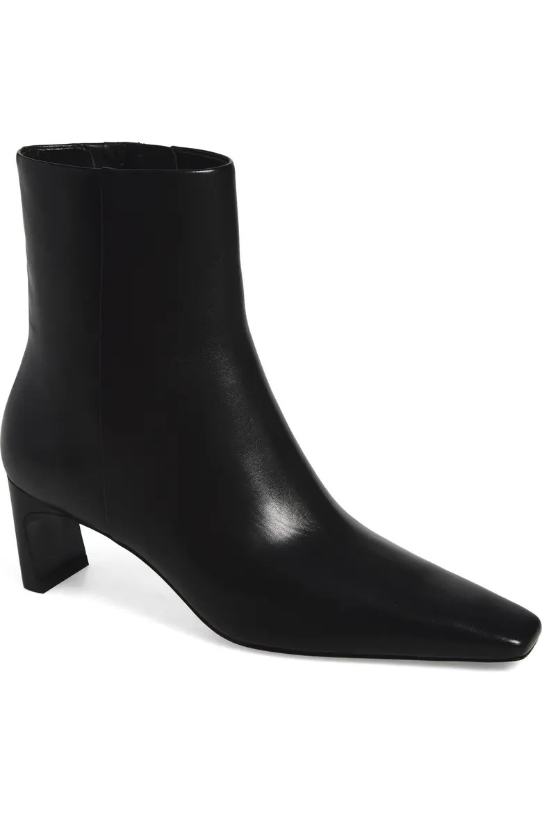 rag & bone Kai Genuine Calf Hair Ankle Boot in Dark Chocolate Suede at Nordstrom, Size 38.5 | Nordstrom