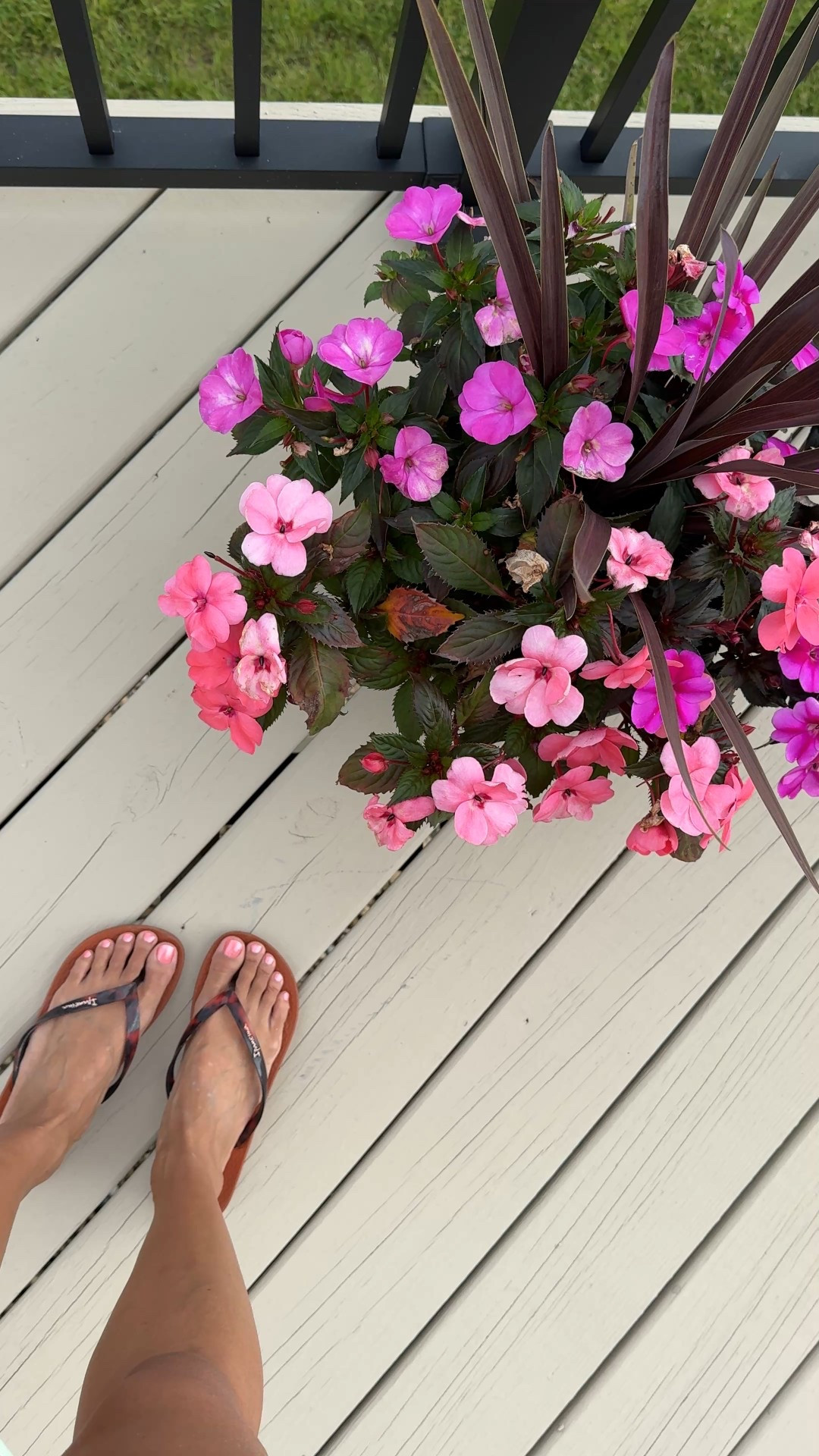 Summer. Summer nails.  Coral pink peach nail polish (peach side babe) with chrome (cosmic chrome) top coat. 
Flip flops. Flip flop sandals. True to size and good quality    

#LTKTravel #LTKFindsUnder50 #LTKOver40