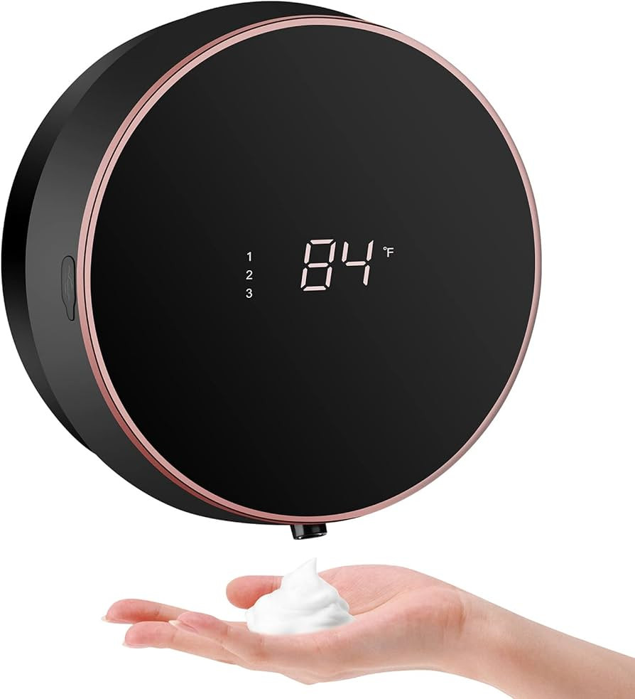 Automatic Soap Dispenser Foaming Hand Free Wall Mount Foam Rechargeable Soap Dispenser Touchless Soa | Amazon (US)