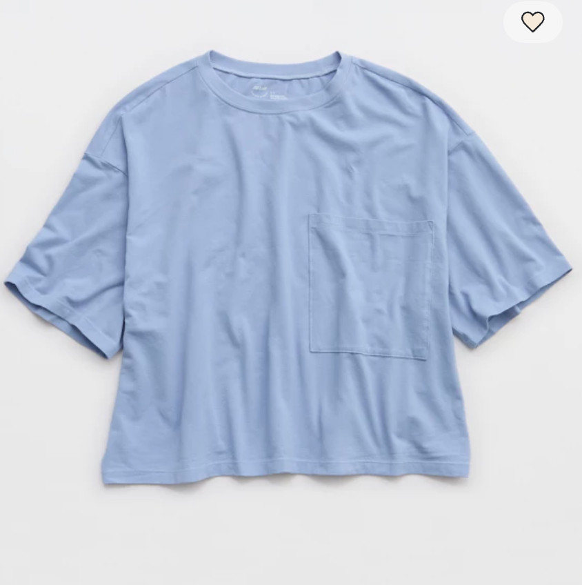 SUCH a comfy PJ shirt! I sized down and it is still oversized! 

 