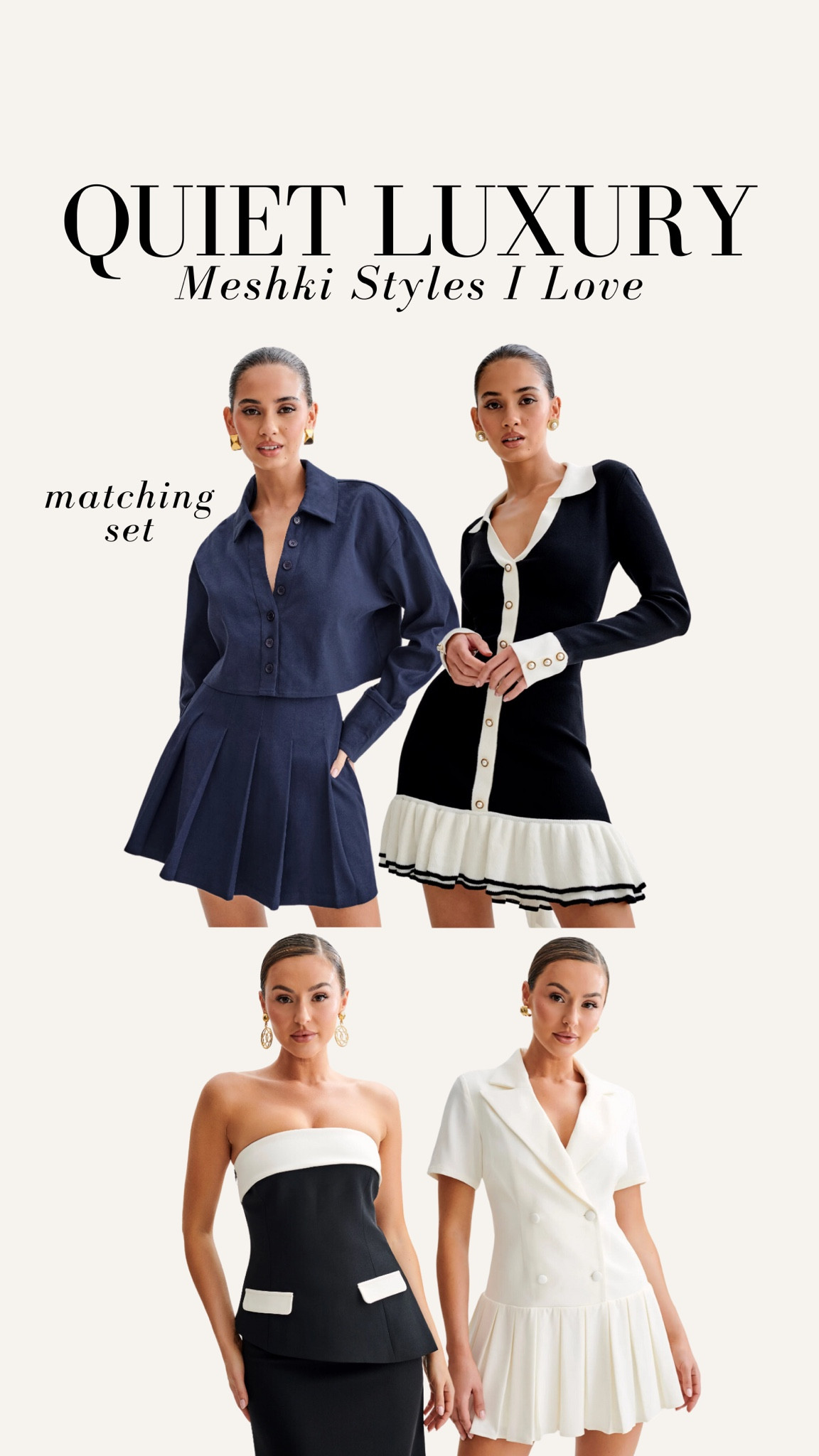 long sleeve black summer dress Country Side Old Money Dress, Black / L