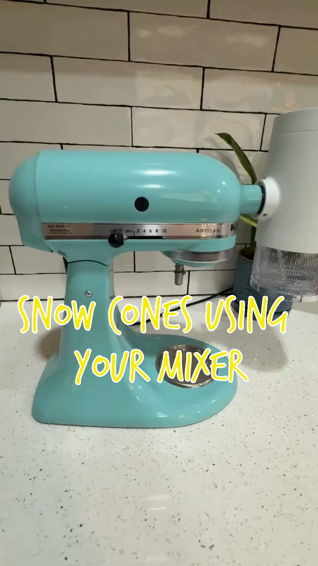 Time to dust off the KitchenAid mixer for snow cones! 
Everything is linked in my LTK! #snowcone #fmaily #summer #athome #yum #delish 

#LTKHome #LTKFamily